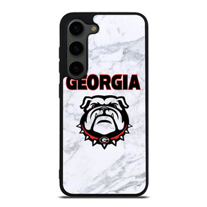 UGA GEORGIA BULLDOGS MARBLE LOGO Samsung Galaxy S23 Plus Case