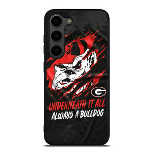 UGA GEORGIA BULLDOGS UNDERNEATH IT ALL Samsung Galaxy S23 Plus Case
