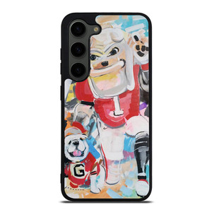 UNIVERSITY OF GEORGIA BULLDOGS UGA ART Samsung Galaxy S23 Plus Case
