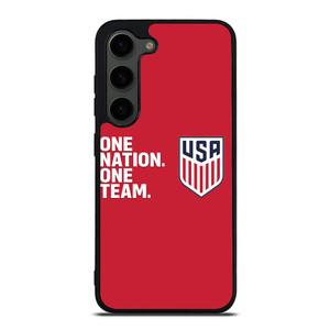 USA SOCCER ONE NATION ONE TEAM Samsung Galaxy S23 Plus Case USA SOCCER ONE NATION ONE TEAM Samsung Galaxy S23 Plus Case