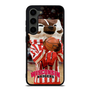 WISCONSIN BADGER MASCOT 2 Samsung Galaxy S23 Plus Case WISCONSIN BADGER MASCOT 2 Samsung Galaxy S23 Plus Case