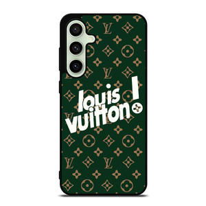 LOUIS VUITTON GREEN LOGO Samsung Galaxy S24 FE Case