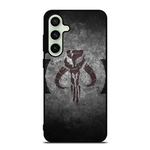 MANDALORIAN STAR WARS HEAD EMBLEM Samsung Galaxy S24 FE Case