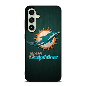 MIAMI DOLPHINS WOODEN LOGO Samsung Galaxy S24 FE Case MIAMI DOLPHINS WOODEN LOGO Samsung Galaxy S24 FE Case