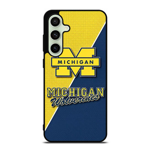 MICHIGAN WOLVERINES FOOTBALL BADGE Samsung Galaxy S24 FE Case MICHIGAN WOLVERINES FOOTBALL BADGE Samsung Galaxy S24 FE Case