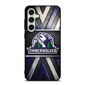 MINNESOTA TIMBERWOLVES METAL SYMBOL Samsung Galaxy S24 FE Case MINNESOTA TIMBERWOLVES METAL SYMBOL Samsung Galaxy S24 FE Case