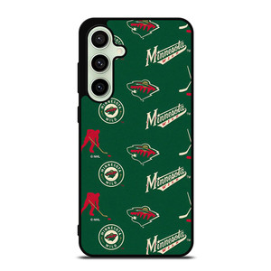 MINNESOTA WILD NHL PATTERN Samsung Galaxy S24 FE Case MINNESOTA WILD NHL PATTERN Samsung Galaxy S24 FE Case