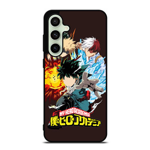 MY HERO ACADEMIA DEKU TODOROKI AND BAKUGOU Samsung Galaxy S24 FE Case MY HERO ACADEMIA DEKU TODOROKI AND BAKUGOU Samsung Galaxy S24 FE Case