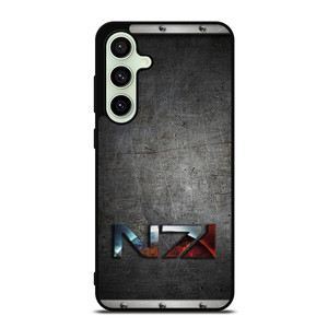 N7 ARMOUR MASS EFFECT METAL EMBLEM Samsung Galaxy S24 FE Case N7 ARMOUR MASS EFFECT METAL EMBLEM Samsung Galaxy S24 FE Case