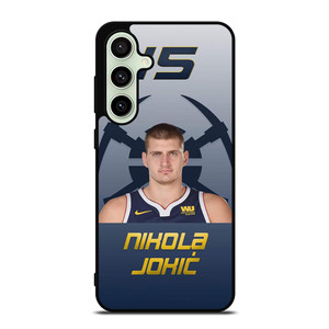 NIKOLA JOKIC DENVER NUGGETS SYMBOL Samsung Galaxy S24 FE Case NIKOLA JOKIC DENVER NUGGETS SYMBOL Samsung Galaxy S24 FE Case