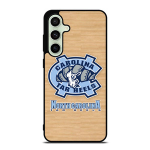 NORTH CAROLINA TAR HEELS WOODEN LOGO Samsung Galaxy S24 FE Case