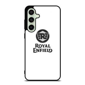 ROYAL ENFIELD WHITE LOGO Samsung Galaxy S24 FE Case