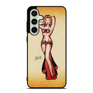 SAILOR JERRY BIKINI GIRL TATTOO Samsung Galaxy S24 FE Case SAILOR JERRY BIKINI GIRL TATTOO Samsung Galaxy S24 FE Case