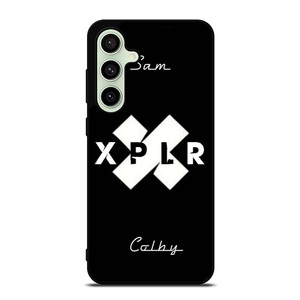 SAM AND COLBY XPLR LOGO Samsung Galaxy S24 FE Case