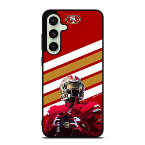 San Francisco 49ers STRIPS NFL Samsung Galaxy S24 FE Case