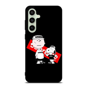 SNOOPY BROWN COOL SHIRT Samsung Galaxy S24 FE Case