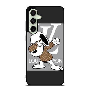 SNOOPY BROWN LOUIS Samsung Galaxy S24 FE Case