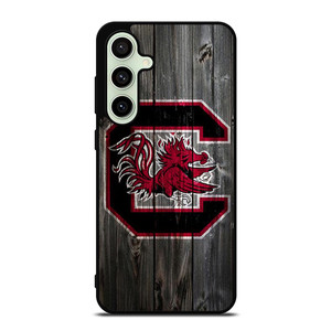 SOUTH CAROLINA GAMECOCKS WOODEN LOGO Samsung Galaxy S24 FE Case
