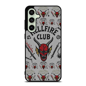 STRANGER THINGS HELLFIRE MASK Samsung Galaxy S24 FE Case