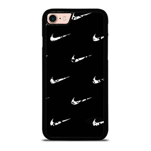 BLACK NIKE LOGO PATTERN iPhone 8 Case BLACK NIKE LOGO PATTERN iPhone 8 Case