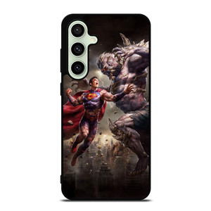 SUPERMAN VS DOOMSDAY ART Samsung Galaxy S24 FE Case