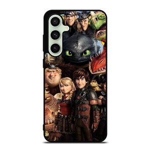 TOOTHLESS TRAIN YOUR DRAGON CHARACTER Samsung Galaxy S24 FE Case