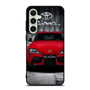 TOYOTA SUPRA RED CAR Samsung Galaxy S24 FE Case