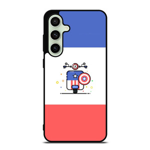VESPA CAPTAIN AMERICA Samsung Galaxy S24 FE Case