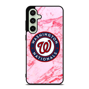 WASHINGTON NATIONALS PINK MARBLE Samsung Galaxy S24 FE Case WASHINGTON NATIONALS PINK MARBLE Samsung Galaxy S24 FE Case