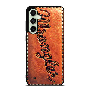 WRANGLER JEANS LOGO LEATHER Samsung Galaxy S24 FE Case