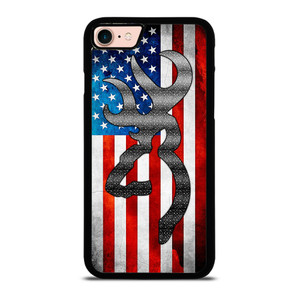 BROWNING CAMO AMERICAN FLAG iPhone 8 Case BROWNING CAMO AMERICAN FLAG iPhone 8 Case