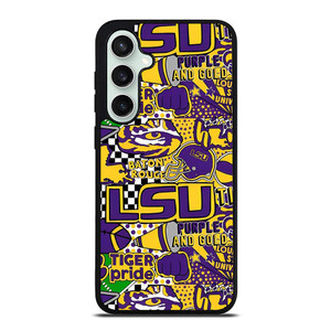 LSU Tigers UNIVERSUTY COLLAGE Samsung Galaxy S23 FE Case