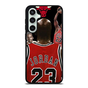 MICHAEL JORDAN CHICAGO BULLS COLLAGE Samsung Galaxy S23 FE Case