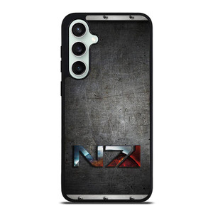 N7 ARMOUR MASS EFFECT METAL EMBLEM Samsung Galaxy S23 FE Case