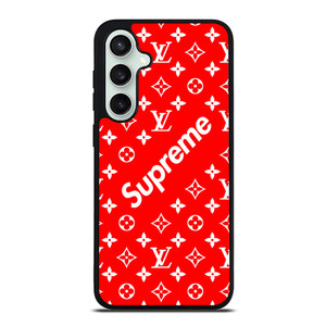 NEW SUPREME RED PATTERN Samsung Galaxy S23 FE Case NEW SUPREME RED PATTERN Samsung Galaxy S23 FE Case