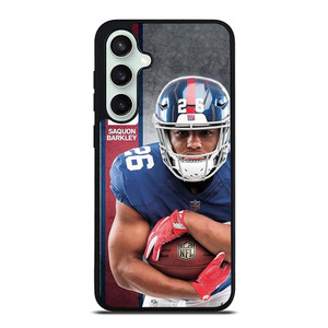 NEW YORK GIANTS SAQUON BARKLEY FOOTBALL Samsung Galaxy S23 FE Case