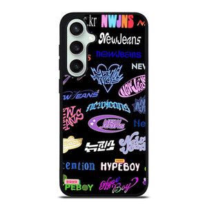 NEWJEANS STICKER COLLAGE Samsung Galaxy S23 FE Case NEWJEANS STICKER COLLAGE Samsung Galaxy S23 FE Case