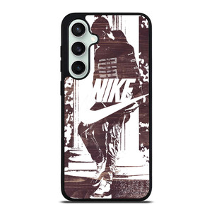 NIKE STREET URBAN BLACK WHITE Samsung Galaxy S23 FE Case