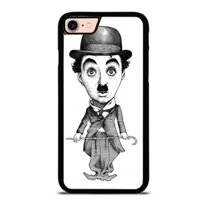CHARLIE CHAPLIN CARTOON iPhone 8 Case