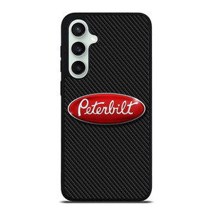 PETERBILT TRUCK LOGO CARBON Samsung Galaxy S23 FE Case