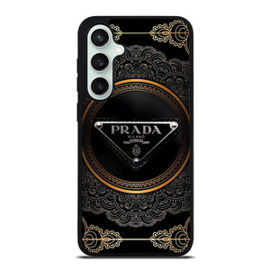 PRADA MILANO BLACK GOLD Samsung Galaxy S23 FE Case