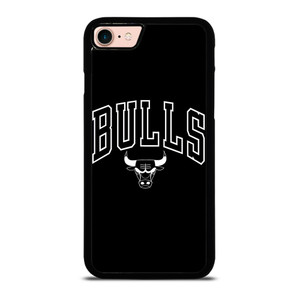 CHICAGO BULLS LOGO BLACK iPhone 8 Case CHICAGO BULLS LOGO BLACK iPhone 8 Case