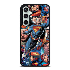SUPERMAN COLLAGE SUPERHERO Samsung Galaxy S23 FE Case