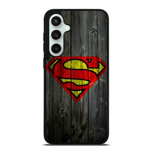 SUPERMAN WOODEN LOGO Samsung Galaxy S23 FE Case