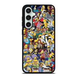 THE SIMPSONS ALL COLLAGE Samsung Galaxy S23 FE Case