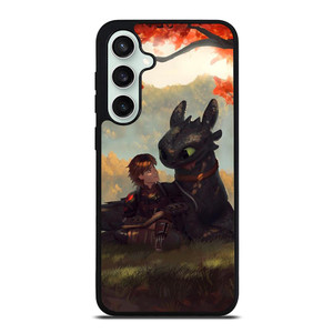 TOOTHLESS AND HICCUP ART Samsung Galaxy S23 FE Case TOOTHLESS AND HICCUP ART Samsung Galaxy S23 FE Case