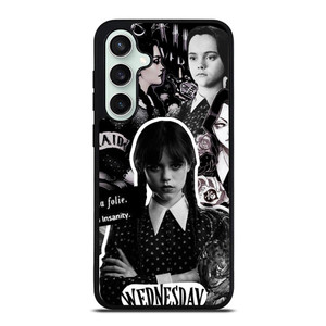 WEDNESDAY ADDAMS MOVIES COLLAGE Samsung Galaxy S23 FE Case WEDNESDAY ADDAMS MOVIES COLLAGE Samsung Galaxy S23 FE Case