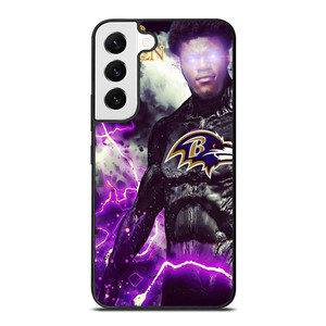 LAMAR JACKSON BALTIMORE RAVENS ART Samsung Galaxy S22 Case