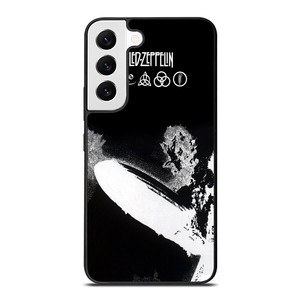 LED ZEPPELIN BLACK WHITE LOGO Samsung Galaxy S22 Case LED ZEPPELIN BLACK WHITE LOGO Samsung Galaxy S22 Case