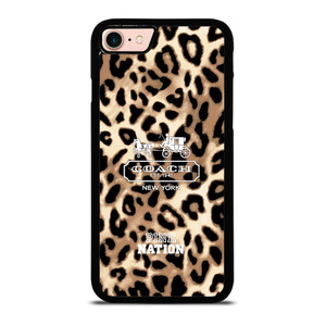 COACH NEW YORK PINK NATION LEPOARD iPhone 8 Case COACH NEW YORK PINK NATION LEPOARD iPhone 8 Case
